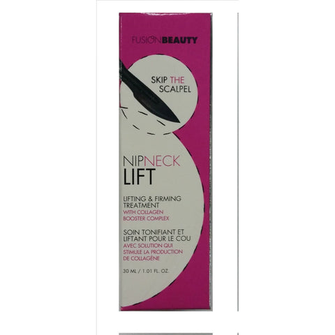 Fusion Beauty NipNeckLift Lifting & Firming Treatment With Collagen Booster Complex 1.01 fl oz / 30ml