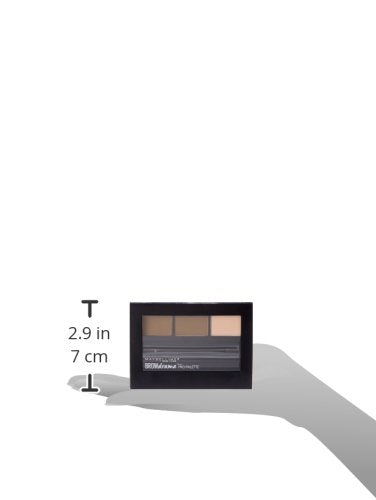 Maybelline Brow Drama Pro Eyebrow Palette, Soft Brown, 0.1 oz.